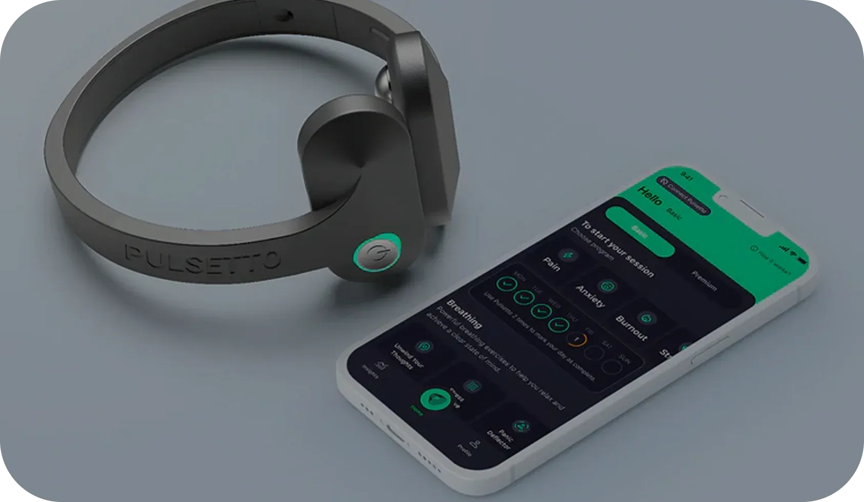 Pulsetto FIT visual: You Want Something Guided